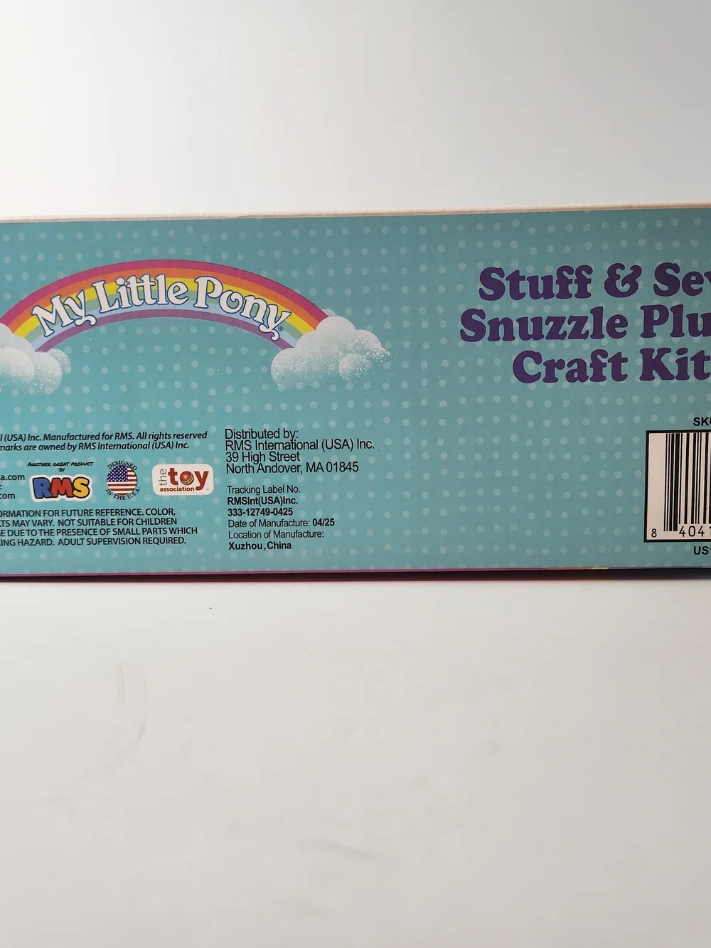 My Little Pony Snuzzle Plush Craft Kit - Beige and Pink Pony